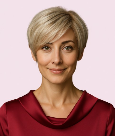 Short haircut that makes you look more youthful