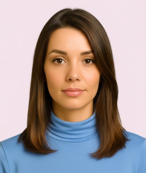 Practical and feminine classic shoulder-length hair style