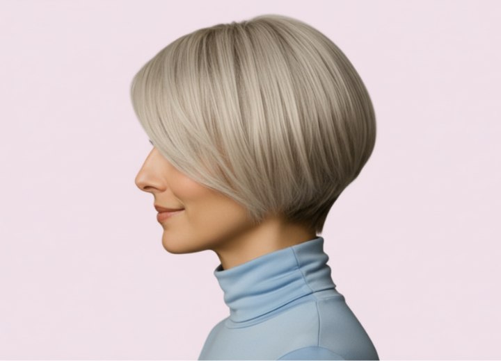 Feminine low-maintenance hair