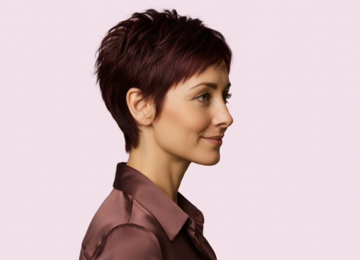 Liberating short hair for women
