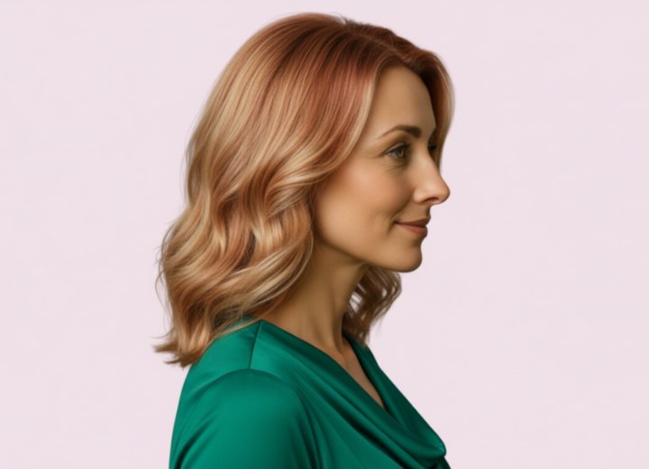 Multi-dimensional hair color