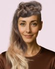 Retro 1940s updo