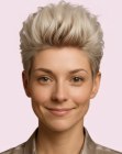Modern short haircut