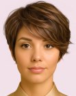 Pixie cut with layering