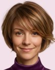 Refined chin-length bob