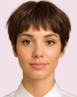 Modern bowl cut