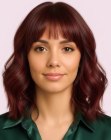 Wavy long bob