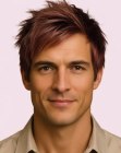 Classic haircut for men