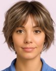 Short shag cut