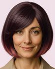 Chin-length bob with bouncce