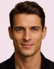 Classic haircut for men
