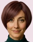 Layered short bob