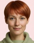 Beautiful short hair