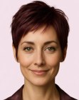 Liberating pixie cut hair