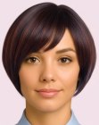 Short sleek bob
