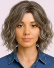 Bedhead look hair