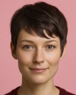 Not too short pixie cut