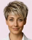 Stunning short hairstyle