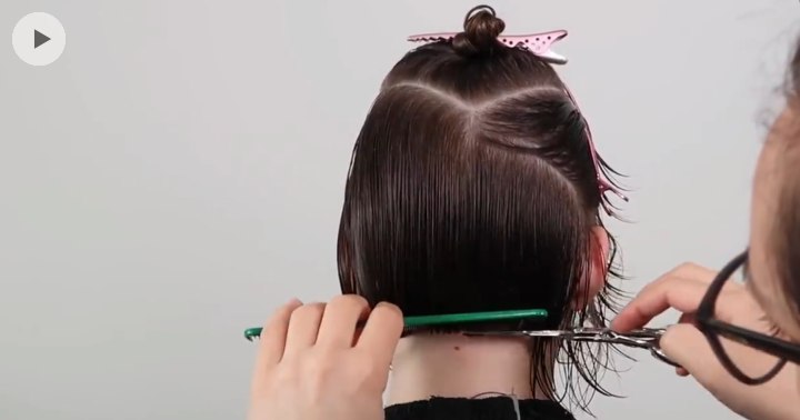 How to cut a classic bob