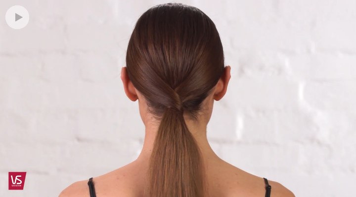 Wrap ponytail