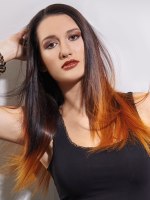 ombre hair coloring