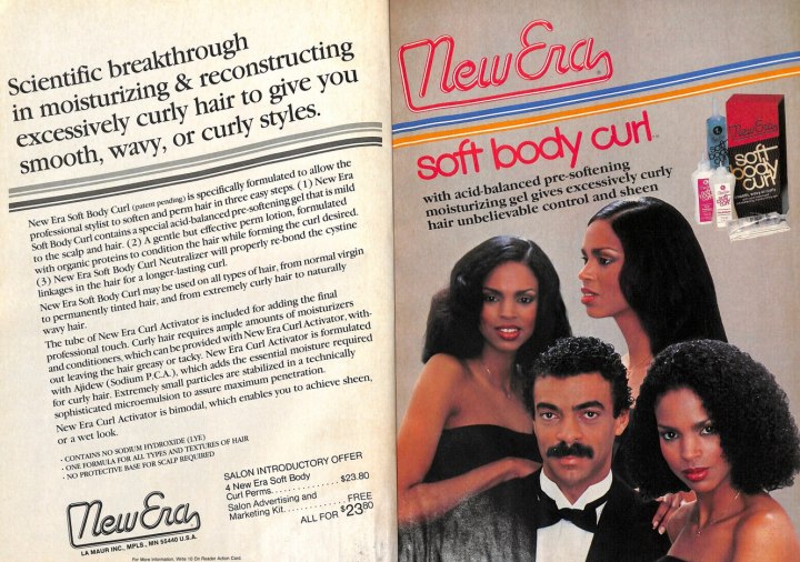 New Era Hair - 1980s vintage ad