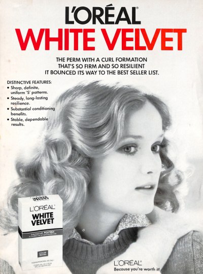 L'Oréal White Velvet perm