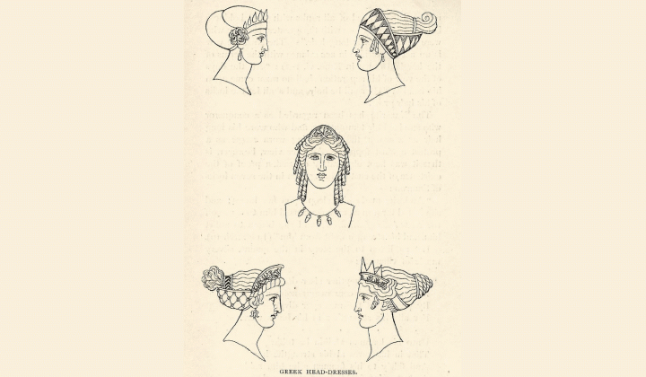 Greek head-dresses and hairstyles